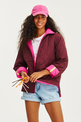 Poppy Punkberry double-sided jacket